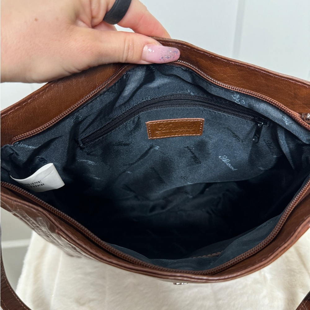 NWT Ashwood Leather Adjustable Crossbody Bag Purse - Picture 4 of 6